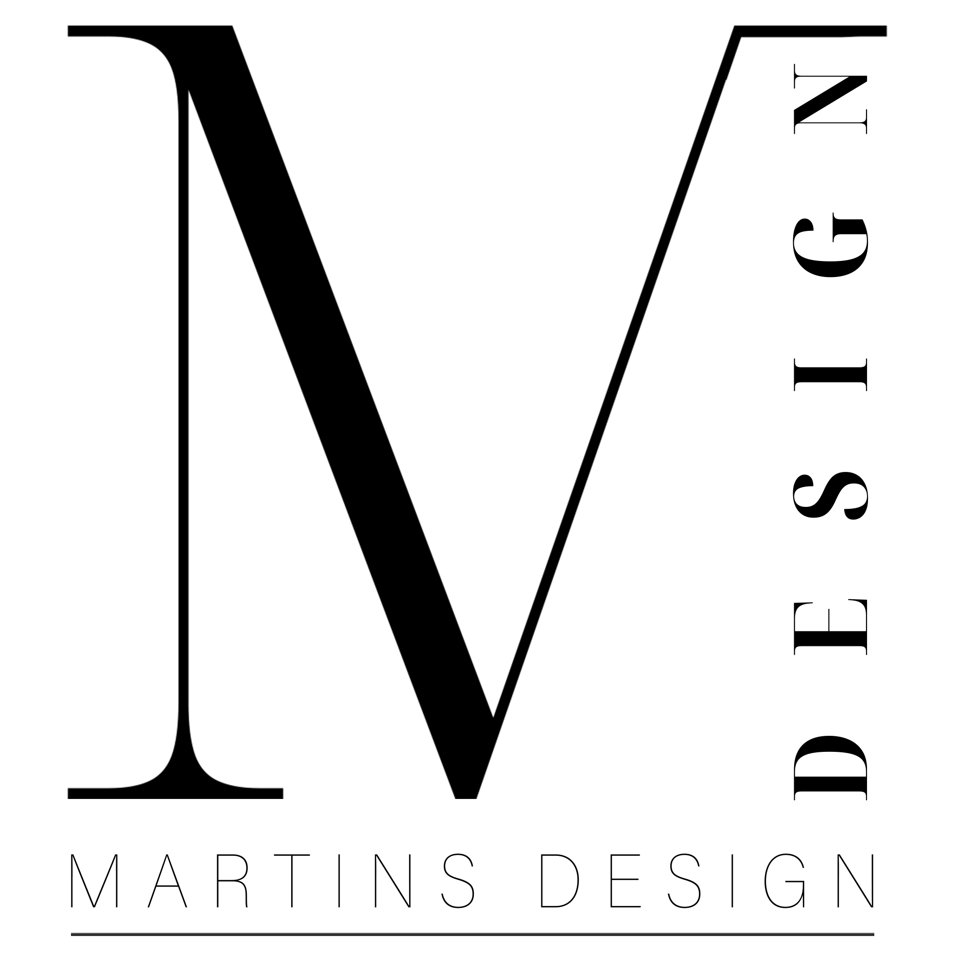 martins design logo